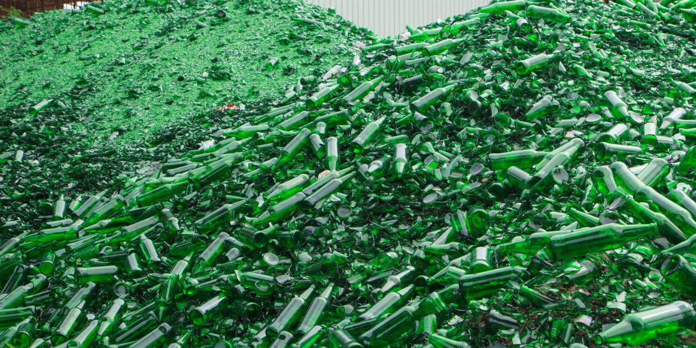 Glass Recycling management north yorkshire