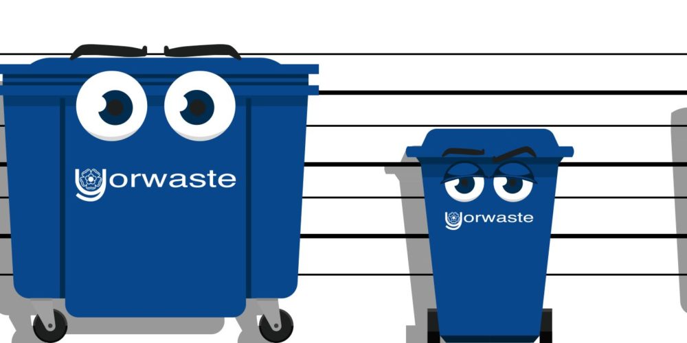 Commercial waste bins banner